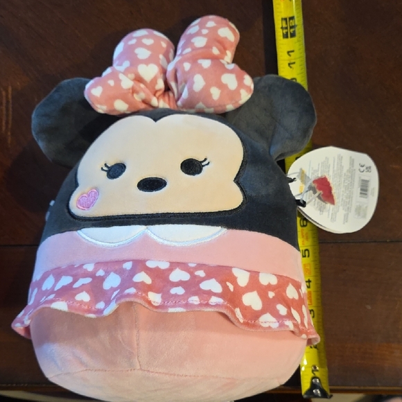 (J62) Disney Minnie Mouse Heart Bow Squishmallows - Picture 9 of 9